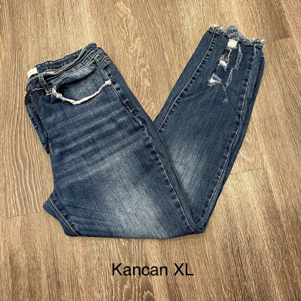Kancan skinny distressed xl jeans